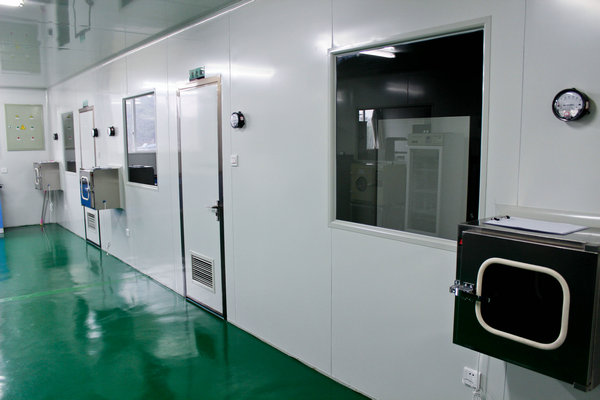 Microbial testing room